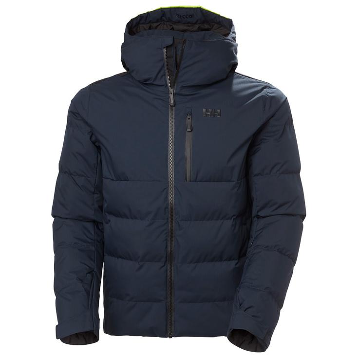 Helly Hansen Skijassen Kvitfjell Race Puffy Jacket Navy Voorstelling