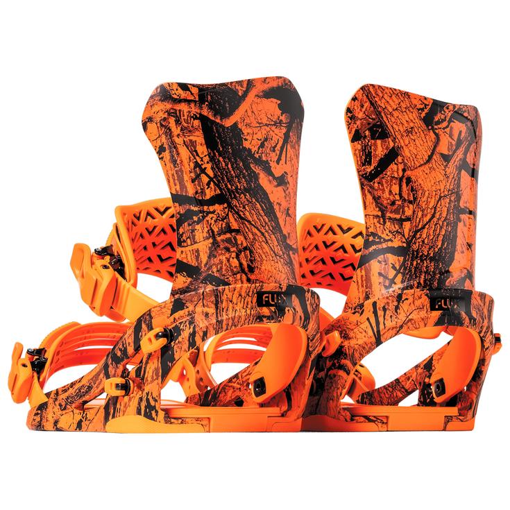 Flux Fix Snowboard DS Orange Camo Présentation