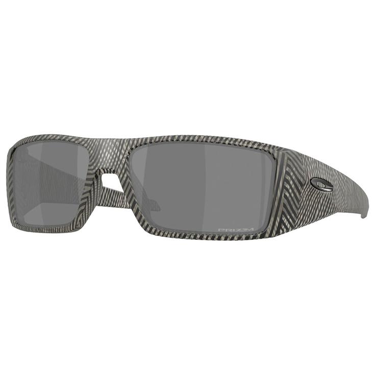 Oakley Gafas Heliostat Matte Grey Ink Fingerprint Prizm Black Presentación