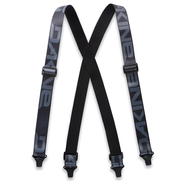 Dakine Braces Hold'Em Suspenders Black General View