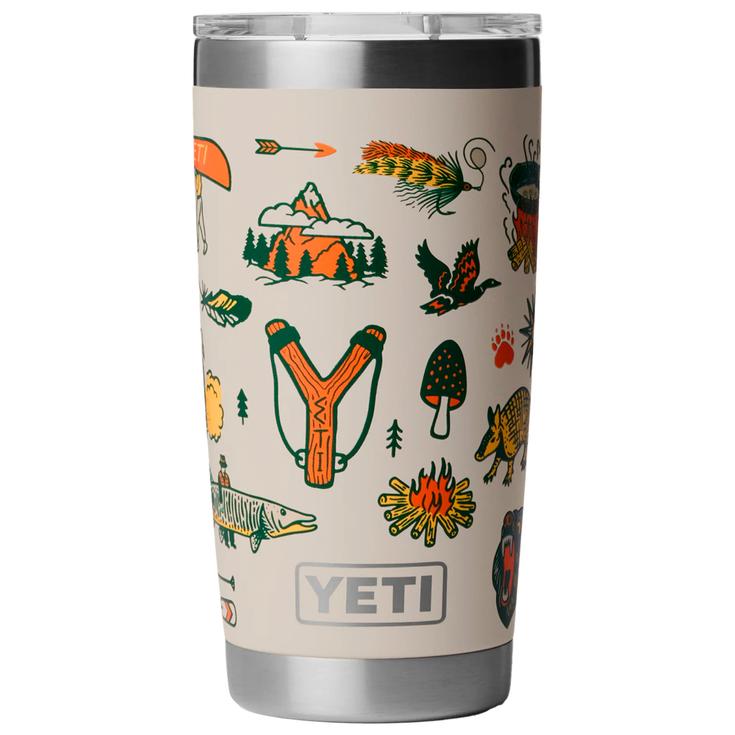 Yeti Mug Rambler 20 Oz (591 ml) Tumbler Cape Summer Camp Overview
