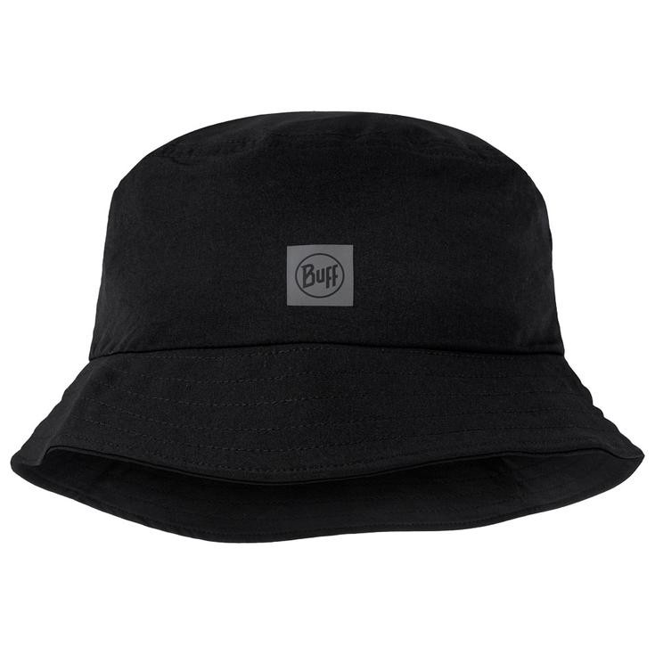 Buff Bob Adventure Bucket Hat Solid Black Présentation