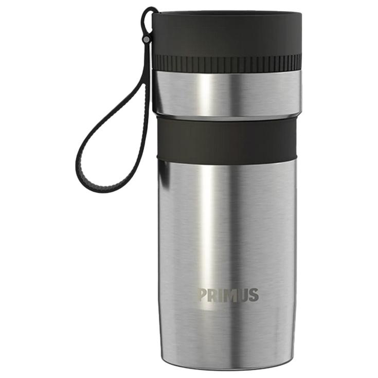 Primus Mug Mika Wide Insulated Travel Mug 0.35L Stainless Steel Presentazione
