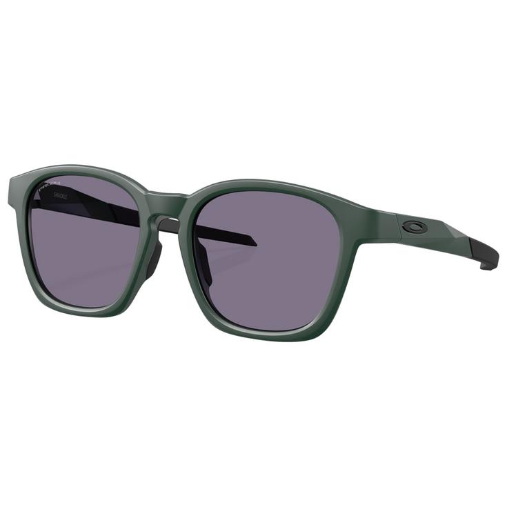 Oakley Sonnenbrille Shackle Matte Hunter Green Prizm Grey Präsentation