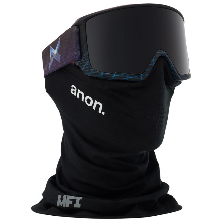 Anon Masque de Ski M3 MFI With Spare Merrill Pro Sonar Smoke + Sonar Infrared Présentation