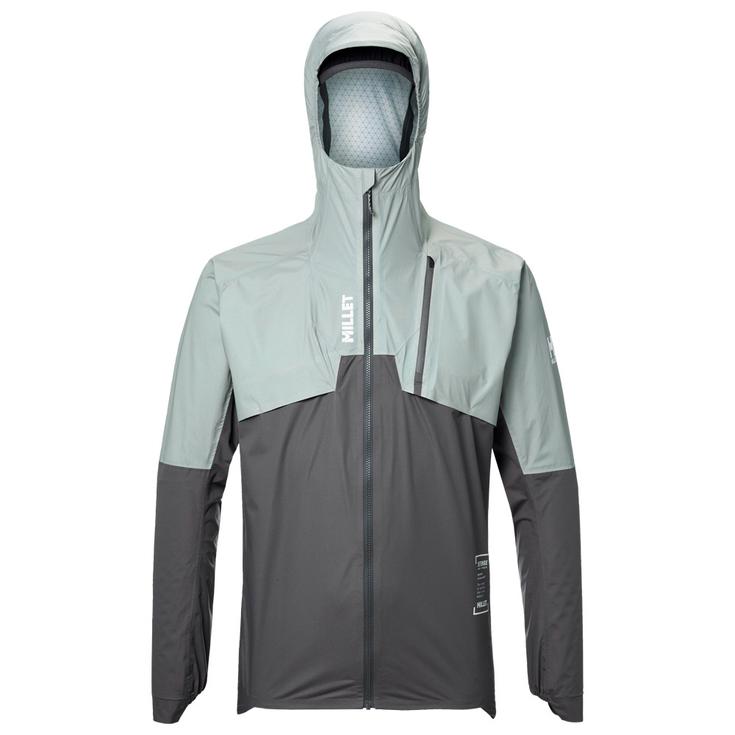 Millet Trail-Jacke Intense Pro 2,5L Jacket M Granite Tarmac Präsentation