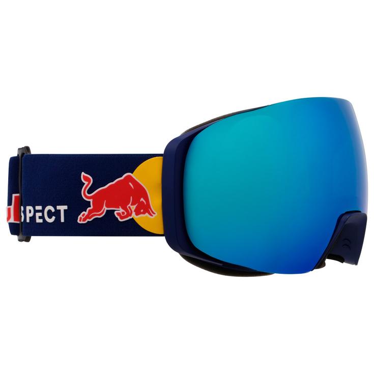 Red Bull Spect Skibrillen Jon Matt Blue I-Boost Smoke Blue Mirror + Light Pink Voorstelling