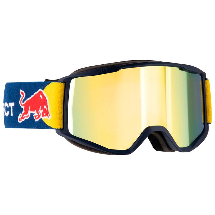 Red Bull Spect Skibrillen Neon Matt Blue Smoke Yellow Mirror Voorstelling
