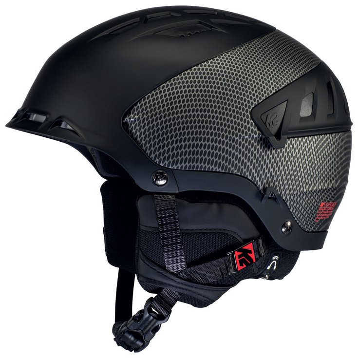 K2 Helmen Diversion Gunmetal Black Voorstelling