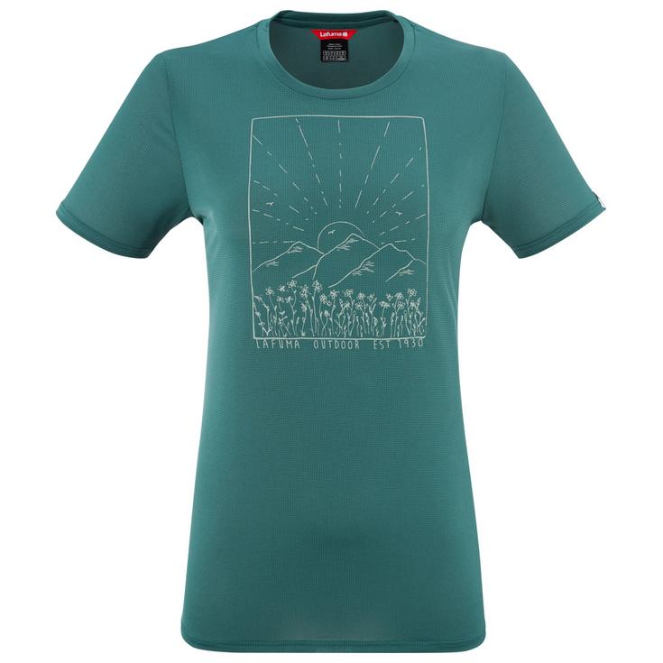 Lafuma Tee-shirt de rando Corporate Tee W Sea Green Présentation