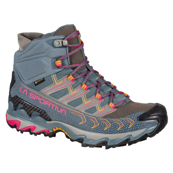 La Sportiva Hiking shoes Ultra Raptor II Mid Woman Gtx Slate Sorbet Overview