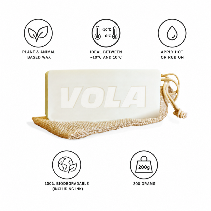 Vola Wachsen E-wax Biologique 200g Keypoints