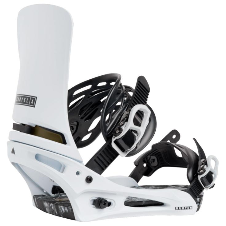 Burton Attacchi Snowboard Cartel X White Presentazione
