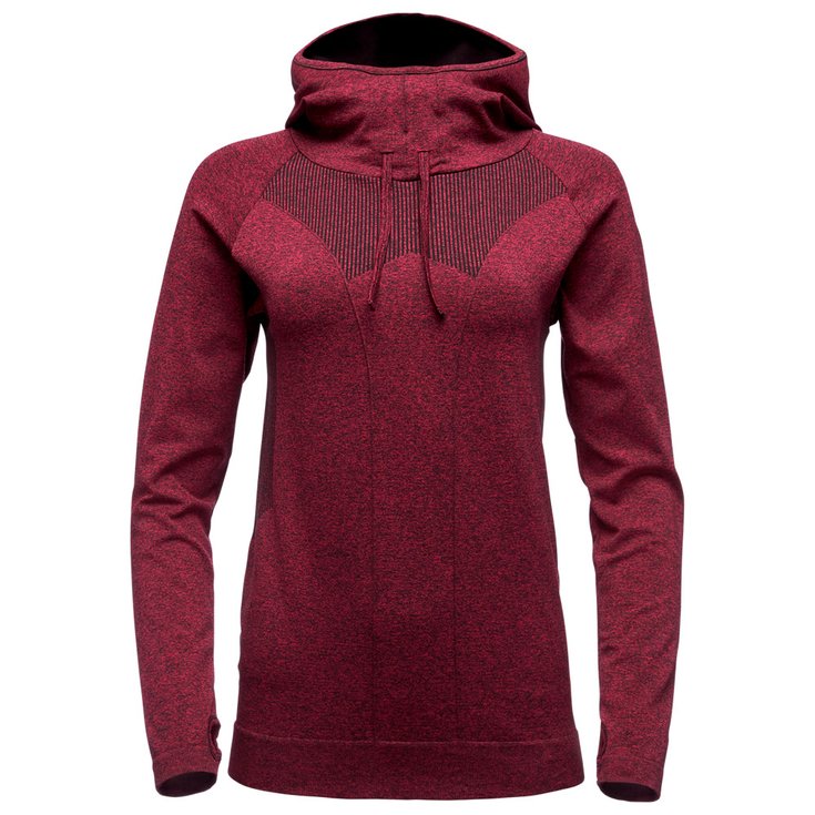 Black Diamond Sweatshirt W Crux Hoody Wild Rose Overview