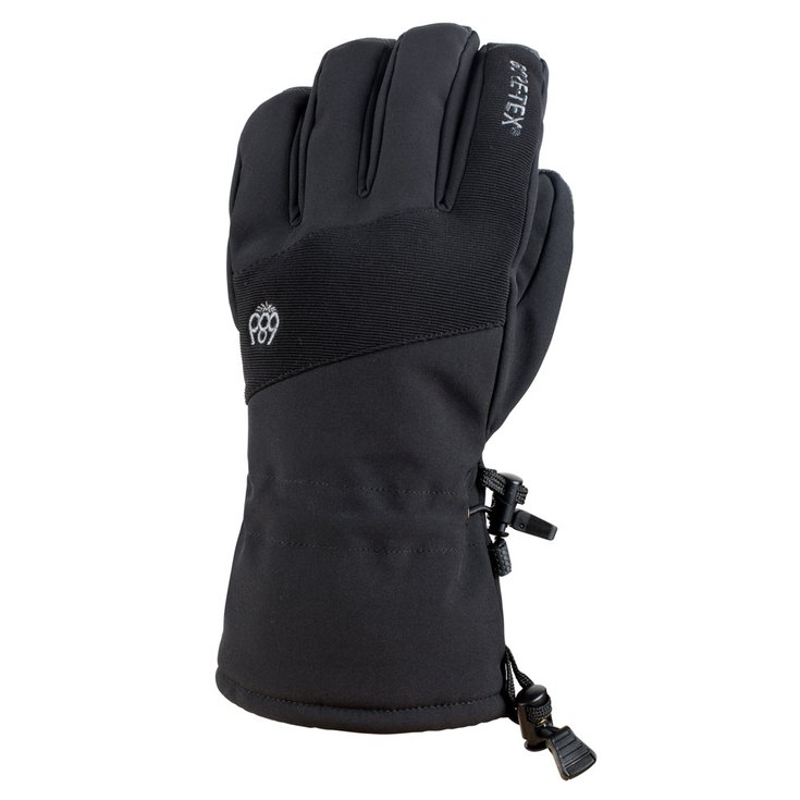 686 Guantes Mns Gore-tex Linear Glove Black Presentación