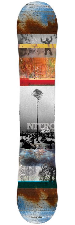 Nitro Snowboard T1 Elias Elhardt T1 Elias Elhardot 156 Oberseite