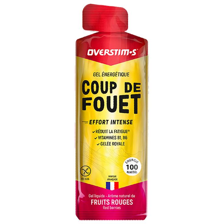 Overstims Gel energético Coup De Fouet 34 g. Fruits Rouges Presentación