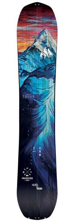 Jones Snowboard plank Frontier Split Voorstelling