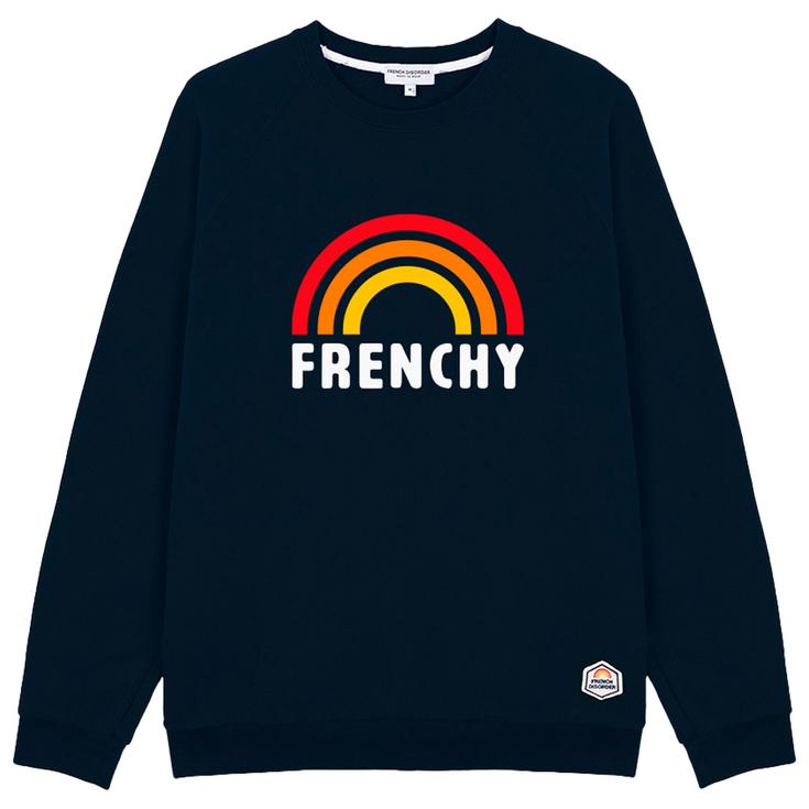 French Disorder Sweatshirt Clyde Warmy Frenchy Bouclette Navy Overview