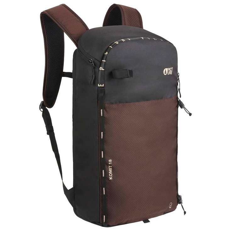 Picture Backpack Komit 18 Backpack Chicory Coffee Overview