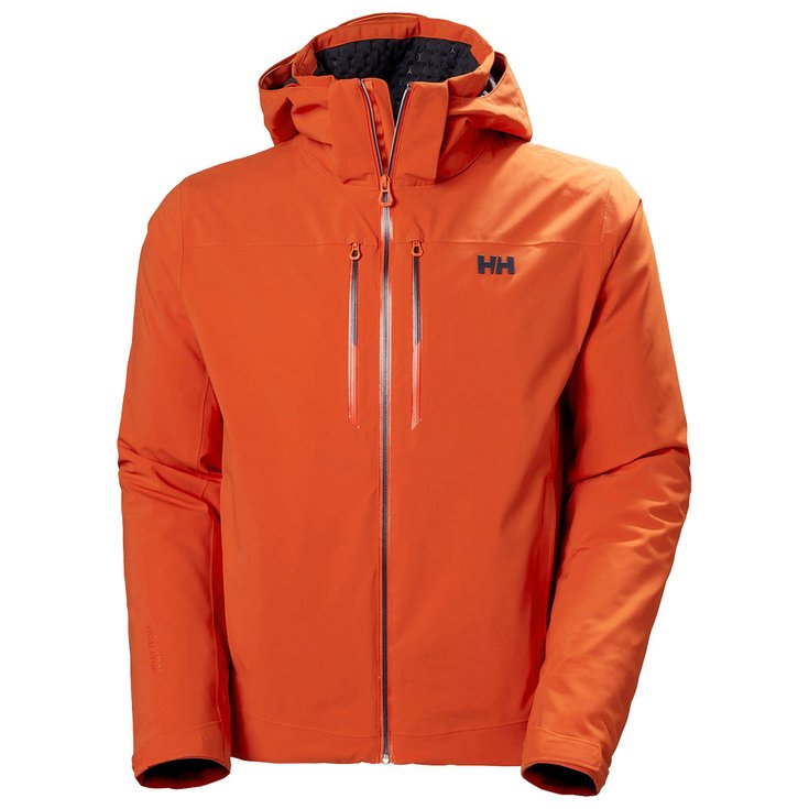 Helly Hansen Ski Jacket Alpha Lifaloft Patrol Orange Overview