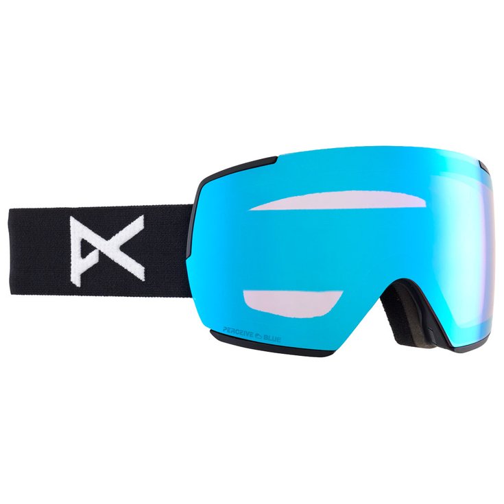 Anon Goggles M5 MFI Black Perceive Variable Blue + Perceive Cloudy Pink Overview
