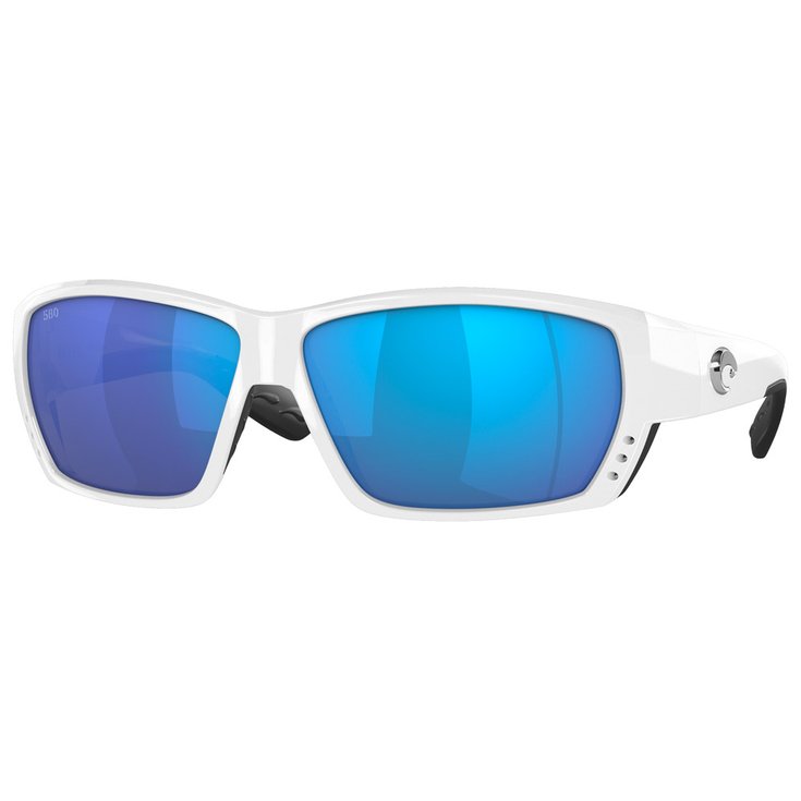 Lunettes de soleil Costa Del Mar Tuna Alley White Blue Mirror Polarized Ete 2024 Glisshop