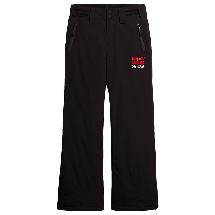 Superdry Pantalon Ski Slim Trouser Black Présentation