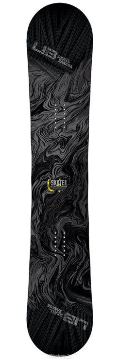 Lib Tech Tabla De Snowboard Skate Banana Stealth Parte Superior