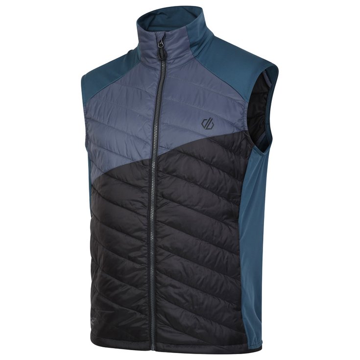 DARE2B Sleeveless vest Gendarme Wool Vest Orion Grey Black Dark Storm Overview