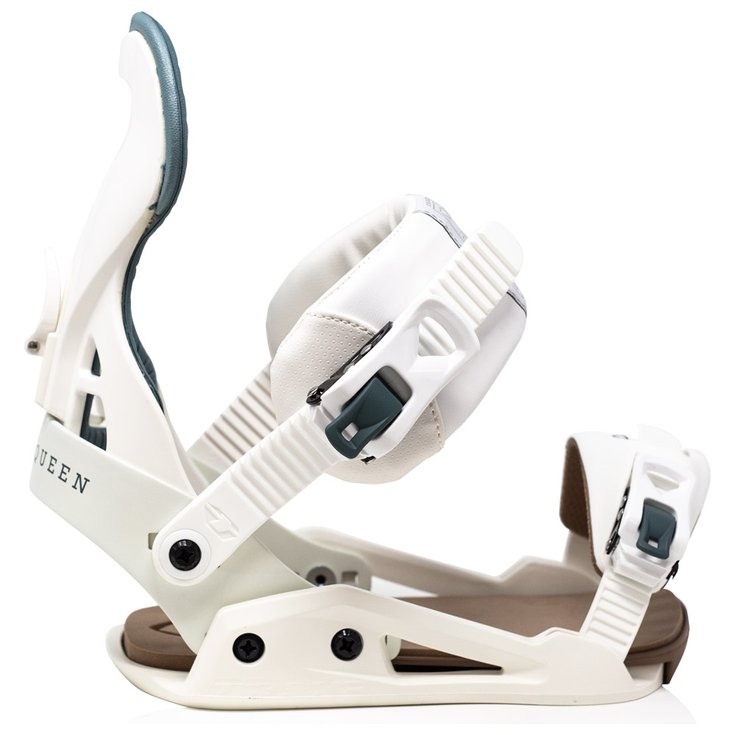 Drake Snowboard Binding Queen White Overview