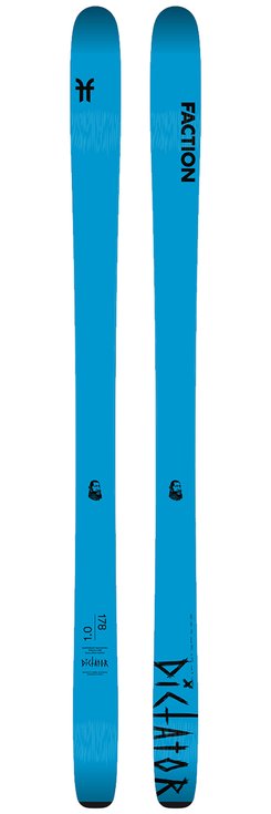 Faction Esquís alpinos Dictator 1.0 Presentación