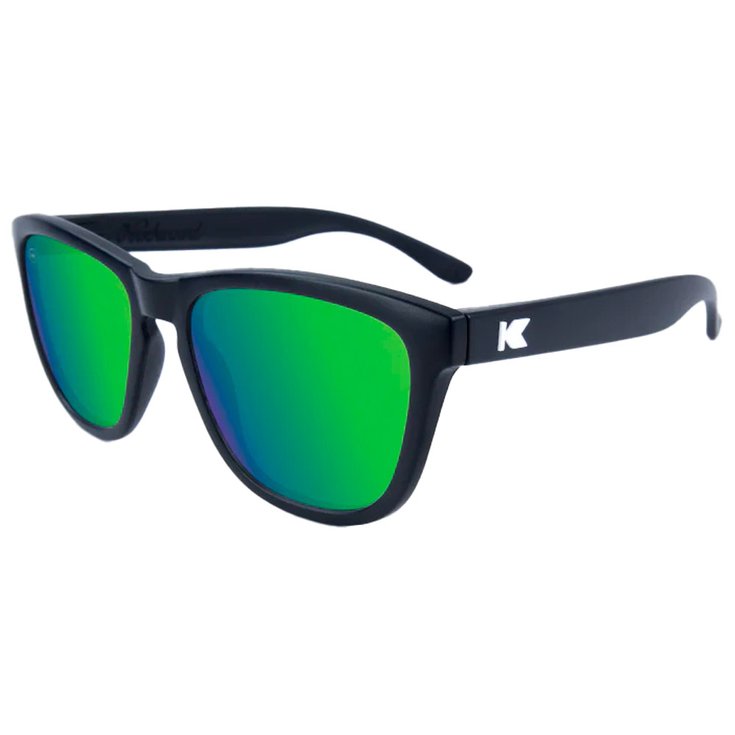 Knockaround Lunettes de soleil Premiums Black Green Moonshine Présentation