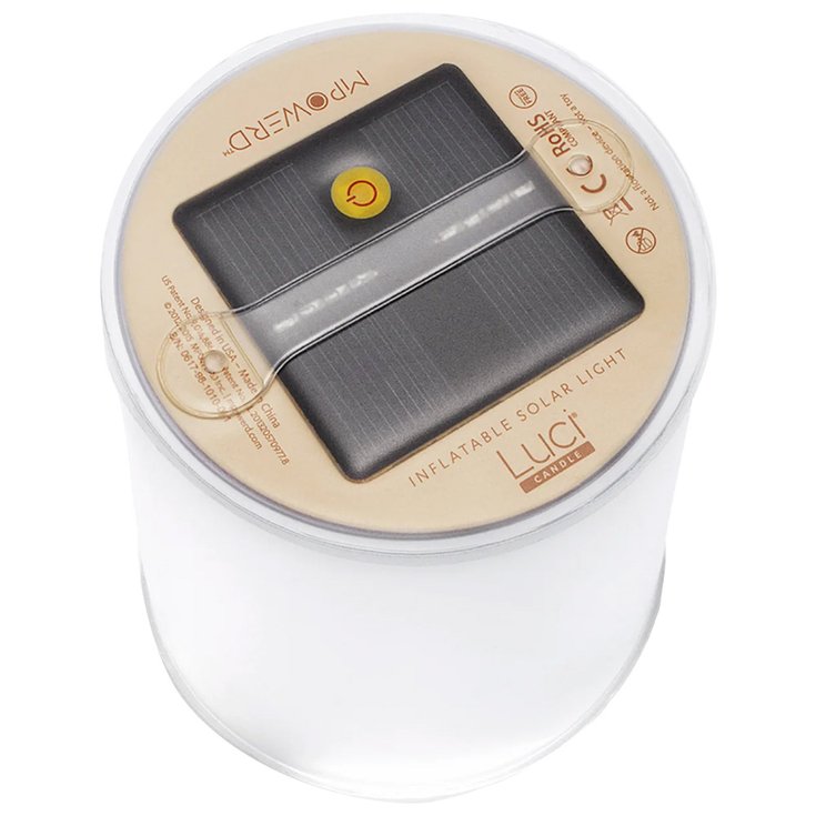 Mpowerd Lanterne Luci Candle Translucide Beige Presentazione