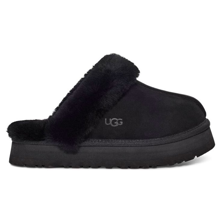 Hausschuhe UGG W Disquette Black Winter 2025 Glisshop