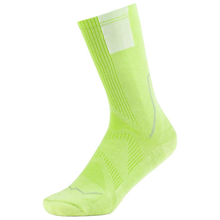Buff Socken Coolnet Crew Socks Lime Präsentation
