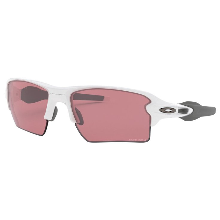 Oakley Sunglasses Flak 2.0 XL Polished White Prizm Dark Golf Overview