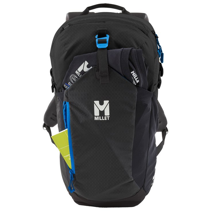 Millet Zaino Ubic 20L E-Black Fronte  Millet Zaino Ubic 20L E-Black Fronte