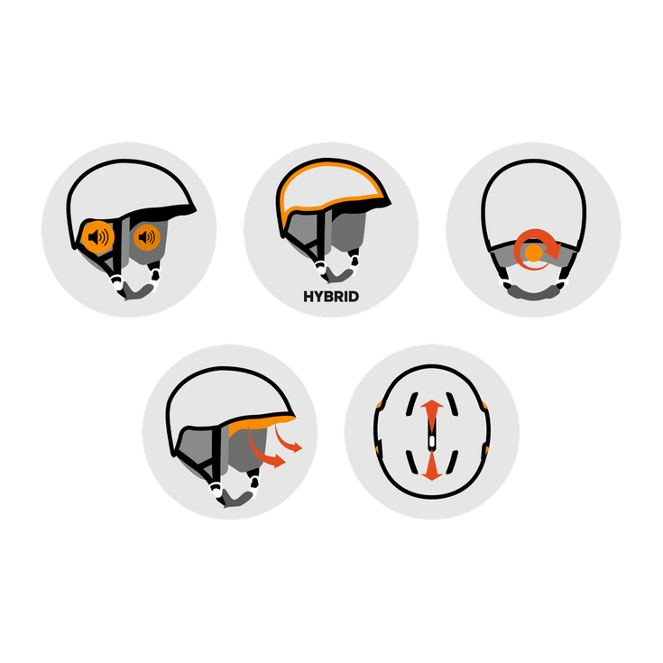 K2 Helmen Diversion Black Keypoints