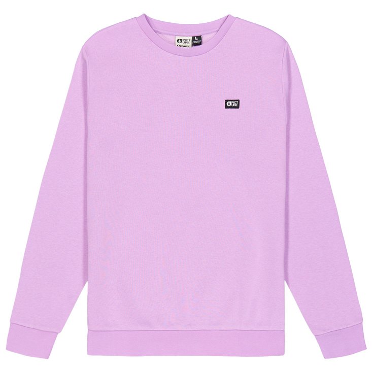 Picture Sweatshirt Essential Crew Sheer Lilac Overview