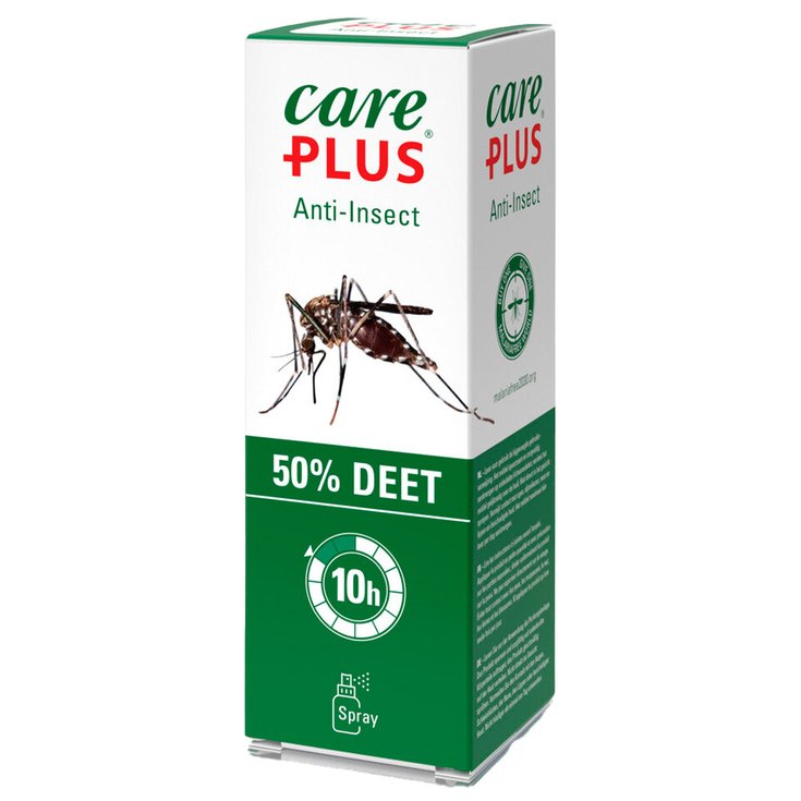 Care Plus Répulsif Insectes Anti-Insect - Deet Spray 50%, 60Ml Présentation