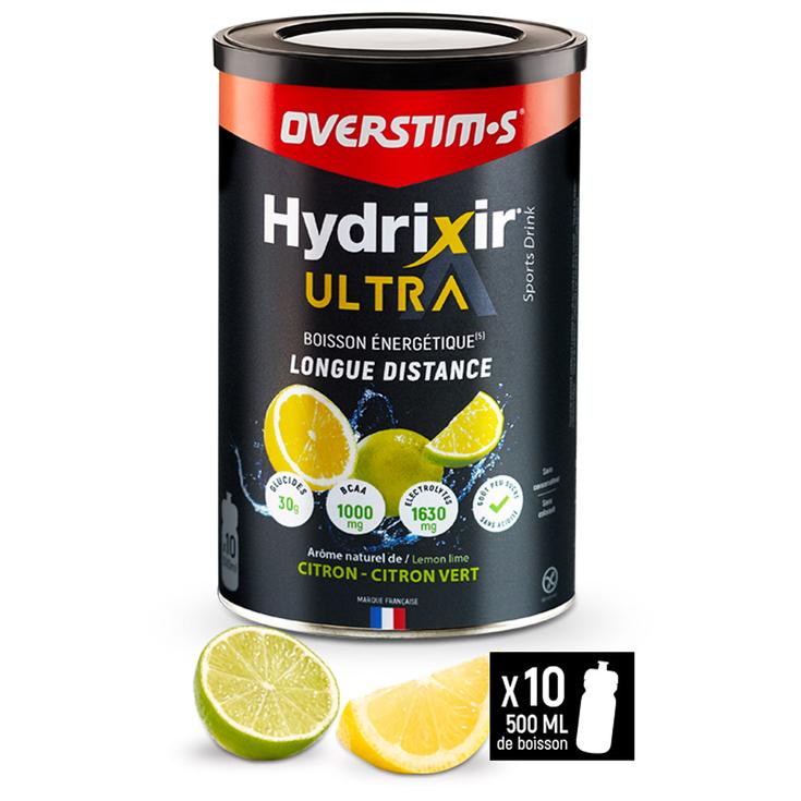 Overstims Drank Hydrixir Ultra 400 g. Citron & Citron Vert Voorstelling