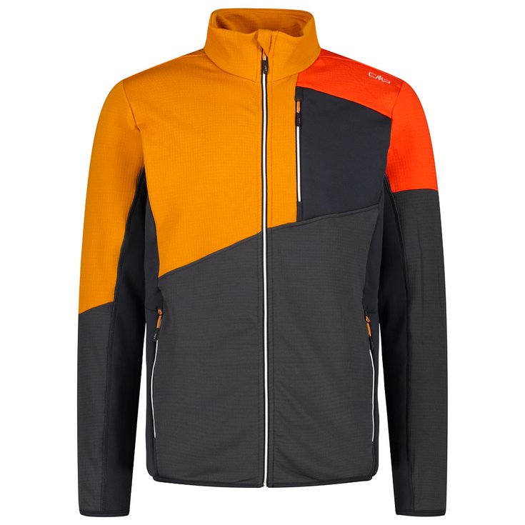 CMP Man Jacket Fleece Anthracite Zucca 