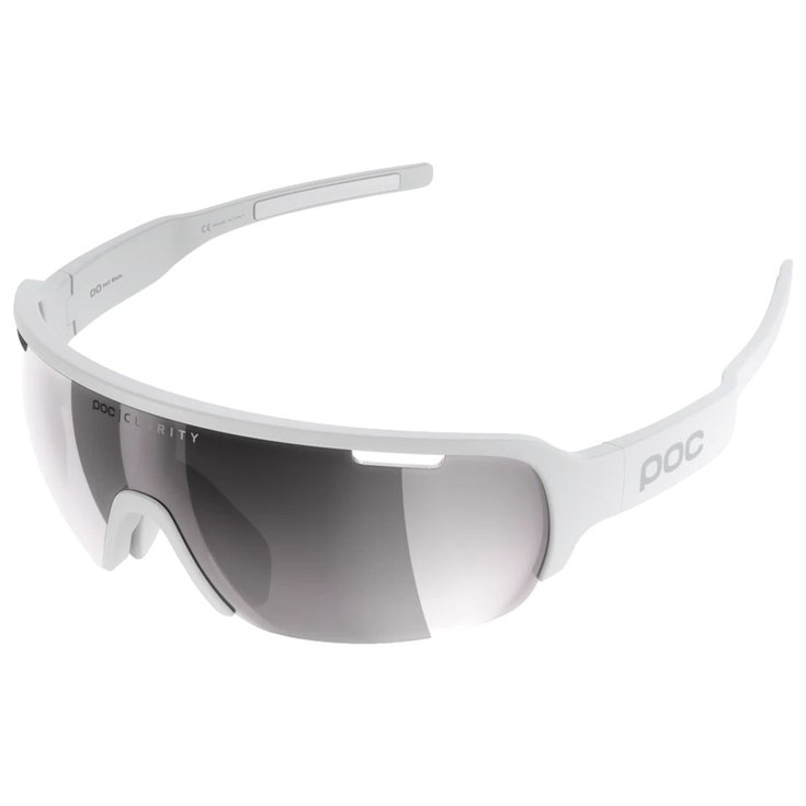 Poc Sunglasses Do Half Blade Hydrogen White Clarity Silver Overview