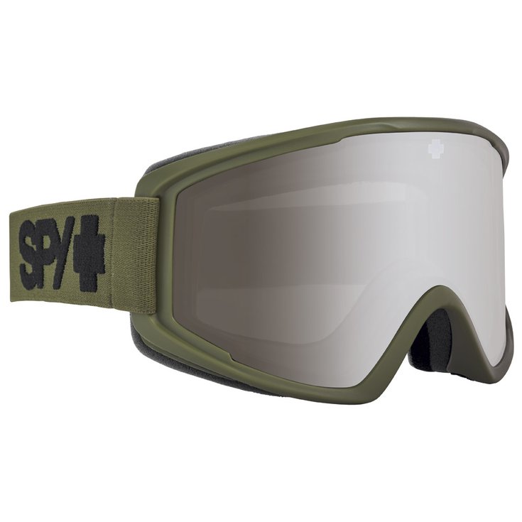 Spy Goggles Crusher Elite Matte Olive Bronze Silver Spectra Overview