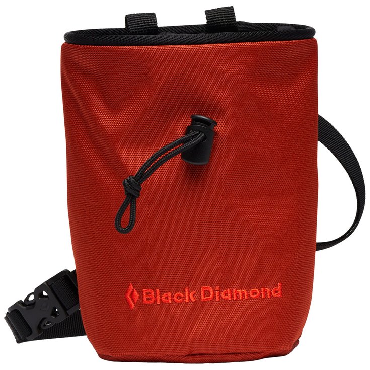 Black Diamond Magnesium zak Mojo Chalk Bag Burnt Sienna Voorstelling