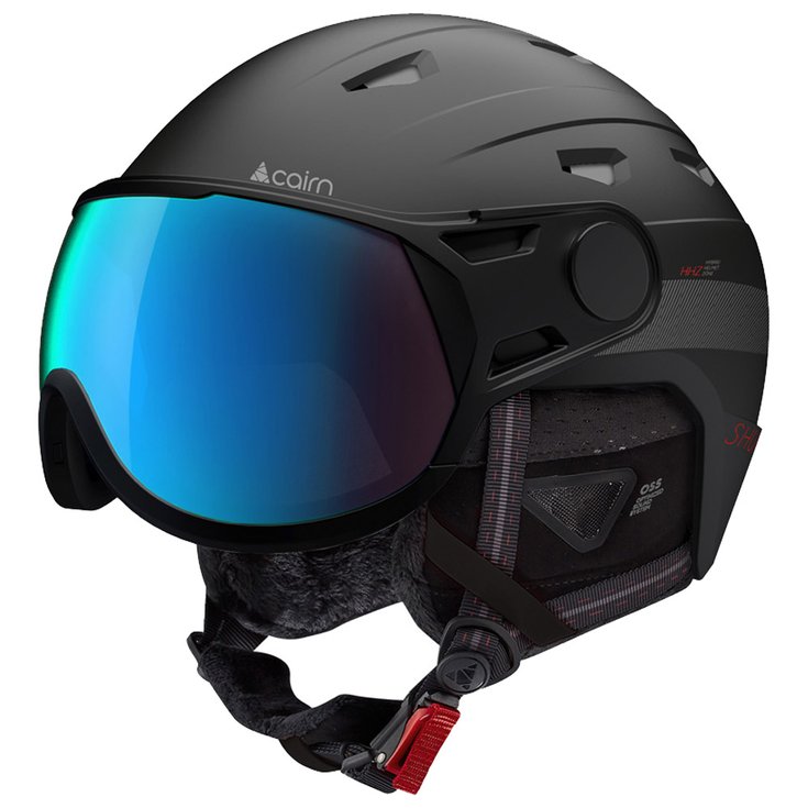 Cairn Visor helmet Shuffle Black Evolight Nxt Overview