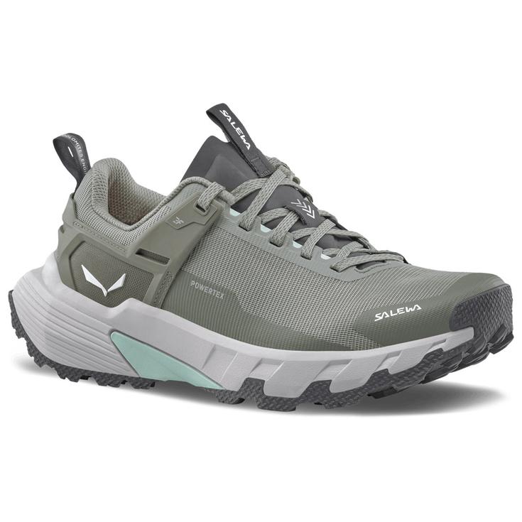 Salewa Fast-Hikingschuhe Pedroc 2 Ptx W Shadow Faded Green Präsentation