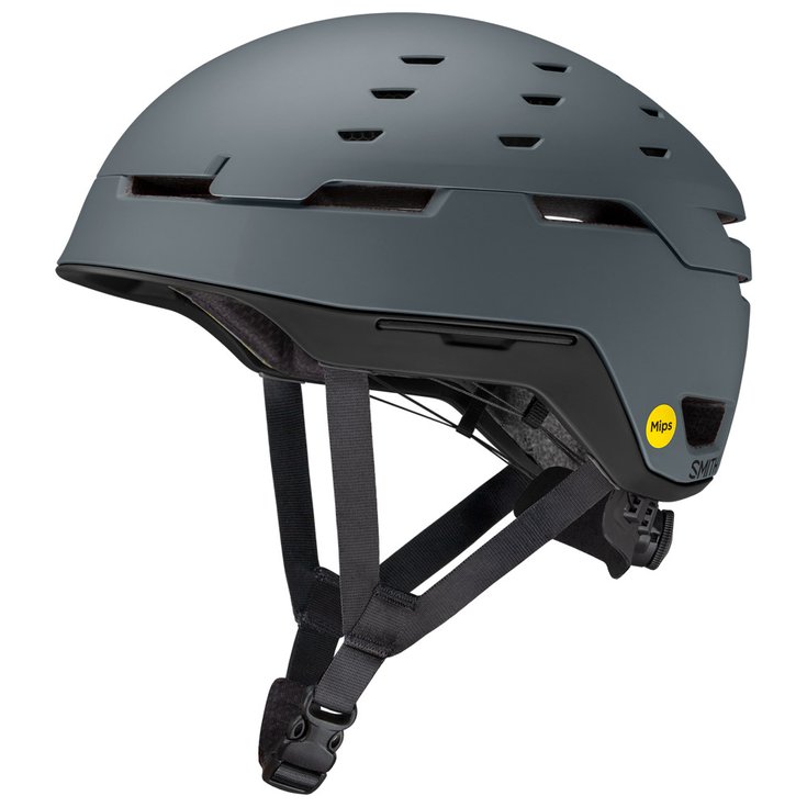 Smith Helmet Summit Mips Matte Slate Black Overview