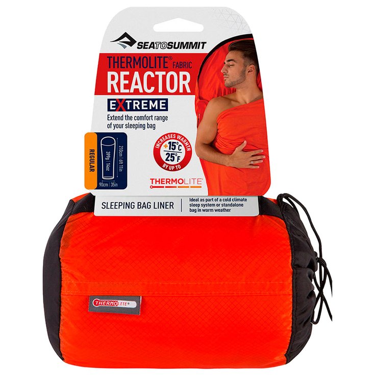 Sea To Summit Bag liners Reactor Extreme Red Overview